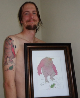 Illustration for article titled He Got A Video Game Tattoo To Remind Him To Be A Good Dad